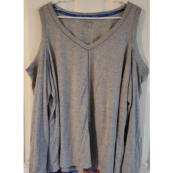 Calvin Klein Tops - Calvin Klein off shoulder blouse